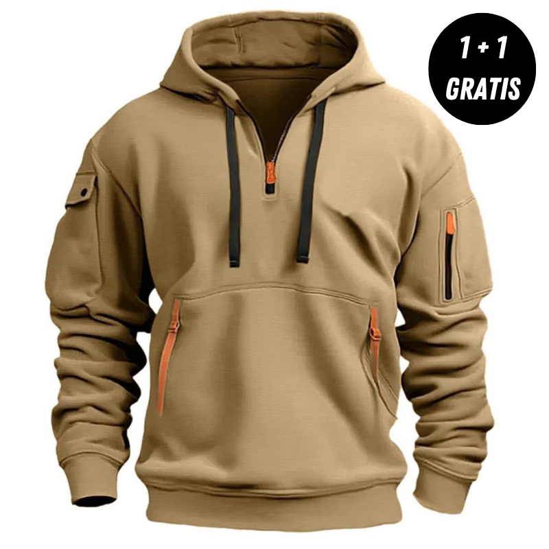 Jelte - Stylischer Hoodie 1+1 GRATIS