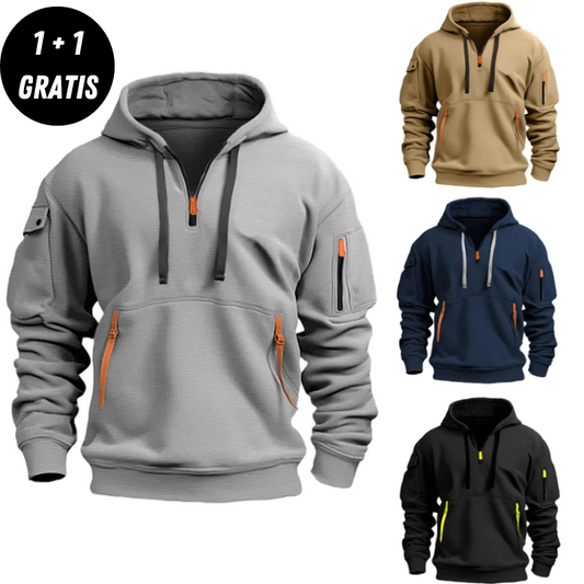 Jelte - Stylischer Hoodie 1+1 GRATIS