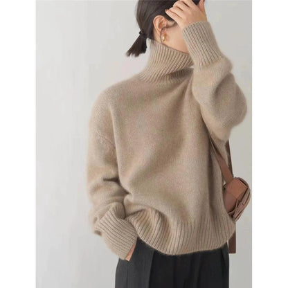 Eline - Rollkragenpullover aus Wolle